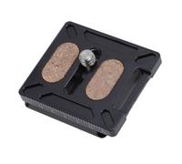 Bewinner Placa de Liberación Rápida Tipo Arca de 30 Mm para Cámara SLR, Placa QR Universal de Aleación de Aluminio con Tornillo de 1/4 de Pulgada y Almohadillas Antideslizantes para Rótula de Bola de