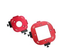 Bewinner Plantilla de Plantilla para Redondeo de Esquinas de Enrutador de 2 Piezas, de Aleación de Aluminio 4 en 1 para Radio R10 R15 R20 R25 R30 R35 R40 R50, Herramienta de Corte de Bordes y