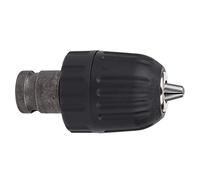 Bewinner Portabrocas Apretado a Mano 0,8-10 Mm 3/8-24UNF Adaptador de Rosca Cabezal de Conversión de Llave para SDS, Adaptador de Conversión de Taladro de Martillo Eléctrico Llave de Impacto