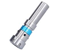 Bewinner Portabrocas de Pinza ER32 Herramienta de Roscado Flotante Varilla de Extensión Vástago Recto Redondo Fresado CNC, Portabrocas de Rosca ER32 M2-M30, Soporte de Grifo Telescópico Flotante