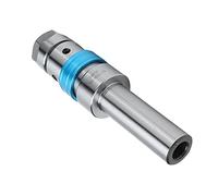 Bewinner Portabrocas Flotante de Vástago Recto, Portaherramientas Telescópico con ER20 para Grifos de M2-, Herramienta de Roscado de Torno CNC (GS-TER20A-D25)