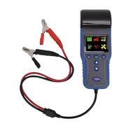 Bewinner Probador de Batería de Automóvil 12V 24V, Analizador de Carga de Batería de Reconocimiento Automático 100-2000CCA con Impresora para Vehículos, Camiones, Motocicletas y Barcos