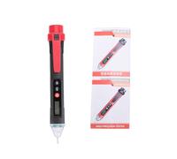 Bewinner Probador de Voltaje sin Contacto, Detector de Voltaje de Electricista con Detección NCV, Rango Dual 12-1000 V CA, Alarma de Luz de Sonido con Pantalla LCD, Bolígrafo Probador de Cable Vivo