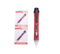 Bewinner Probador de Voltaje sin Contacto, Detector de Voltaje de Electricista con Detección NCV, Rango Dual 12-1000 V CA, Alarma de Luz de Sonido con Pantalla LCD, Bolígrafo Probador de Cable Vivo