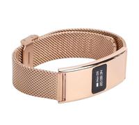 Bewinner Pulsera Inteligente de Salud Rastreador de Ejercicios, Pulsera Inteligente Delgada a Prueba de Agua IPX8 con Bluetooth 5.3, Modos Multideportivos, Seguimiento del Sueño (Gold)