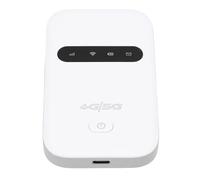 Bewinner Punto de Acceso Móvil 4G LTE Desbloqueado, Enrutador WiFi Portátil de 300 Mbps con Ranura para Tarjeta SIM, Conectividad de 10 Usuarios, Batería de 3000 MAh para Viajes