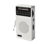 Bewinner Radio Am FM Portátil, Radios de Transistores con Altavoz Fuerte, Conector para Auriculares de 3.5 Mm, Pequeñas Radios de Transistores Digitales para (Versión de EE. UU.)