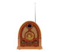 Bewinner Radio Am FM SW Portátil Vintage para Acampar en Casa (Yellow)