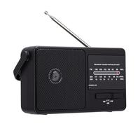 Bewinner Radio Compacta Multibanda |Receptor Am/FM/SW con Antena Telescópica, Diseño ABS Ligero y Duradero para Uso en Exteriores, Camping y Emergencias