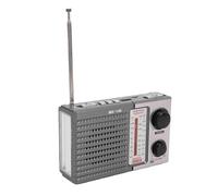 Bewinner Radio Portátil Am/FM/SW con Bluetooth |Batería Recargable de 1200 MAh, Reproducción USB/AUX/SD, Recepción de Señal Mejorada para Uso en Interiores y Exteriores