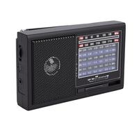Bewinner Radio Portátil Am/FM/SW |Diseño Compacto con Batería de 800 MAh, Antena Extensible, Liviano para Uso Diario y en Exteriores