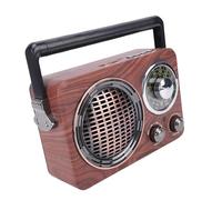 Bewinner Radio Portátil Am FM SW, RETRIO Retro Bluetooth Radio Vintage con Antena Telescópica, Reproducción USB, Radios de Transmisión Recargables para la Oficina en Casa Al Aire Libre