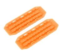 Bewinner Rampas de Recuperación de Escalera de para Control Remoto, Puente de Plástico y Ayuda para Obstáculos para Axial SCX24 1/24 RC Crawlers y 1/18 RC, 2 uds. (Orange)