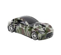 Bewinner Ratón de Computadora en Forma de Automóvil Deportivo, 2.4GHz Cool Sport SUV Forma Optical, Sensor óptico de 1600 dpi, 2.4 GHz Inalámbrico con Receptor USB para PC Portátiles (Green)