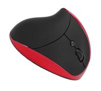 Bewinner Ratón Ergonómico Inalámbrico para PC, Ratón Vertical óptico Recargable de 2,4 GHz con 6 Botones, dpi Ajustable para PC Portátil, Diseño Ergonómico, Alcance de 10 M, Uso de 150