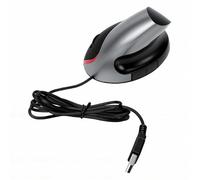 Bewinner Ratón Ergonómico Vertical con Cable, Dispositivo óptico USB de 5 Botones con Cable de 4.4 Pies para PC, Portátil, Oficina, Trabajo en Casa, Ratón con Agarre Cómodo para la Mano