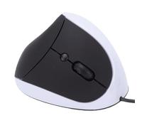 Bewinner Ratón Ergonómico Vertical con Cable, Ratón óptico USB para Computadora con 6 Botones, 3 dpi Ajustables 800/1200/1600, Cable de 4.4 Pies para PC, Portátil, Juegos de Oficina