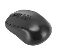 Bewinner Ratón Inalámbrico 2.4G, Ratón óptico Inalámbrico Ergonómico Profesional de Alta Sensibilidad con Transmisión de Datos de Alta Velocidad, Rendimiento de Trabajo Portátil y (Black)