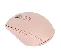 Bewinner Ratón Inalámbrico 2.4G y Bluetooth 5.1, Ratón Ergonómico Retroiluminado RGB con 4 dpi Ajustables (800-2400), Rueda de Desplazamiento 3D, para Ordenador Portátil, PC, Mac, iOS, (Pink)