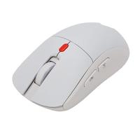 Bewinner Ratón Inalámbrico con IA |Bluetooth 5.0/2.4GHz con Micrófono Incorporado, Traducción y Búsqueda de Voz, Tecla M Personalizable y Diseño Ergonómico para Mac (White)