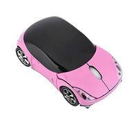 Bewinner Ratón Inalámbrico de 2,4 G para Coche, Forma de Coche Deportivo, Ratón Inalámbrico de 2,4 GHz, Ratón óptico Inalámbrico con Receptor USB, Ratón Inalámbricoóptico de 1600 dpi para