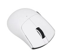 Bewinner Ratón Inalámbrico para Juegos, 800-26000 dpi Ajustable, Aceleración de 50 G, Batería de Litio Recargable de 400 MAh, Modos 2,4 G/con Cable, Ratón de Ordenador Blanco para Juegos de PC