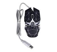 Bewinner Ratón Mecánico para Juegos, Control Preciso, Respuesta Rápida, Ratón Ergonómico RGB con Cable para Computadora con Apariencia Fresca