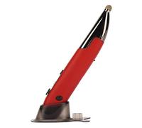 Bewinner Ratón óptico inalámbrico, recargable, con función de lápiz óptico, Bluetooth, 2,4 g, doble modo de aire, para PC, portátil, tableta, PC (rojo)