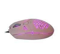 Bewinner Ratón para Juegos con Ventilador de Refrigeración, dpi Ajustable de 4 Velocidades, Ratón con Cable Retroiluminado RGB para PC Portátil, Diseño Ergonómico Hueco, Plug and Play