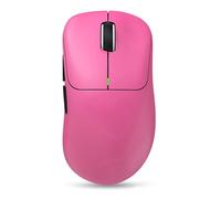 Bewinner Ratón para Juegos Trimodo, Ratón para Juegos Macro Programable de Alta Precisión de 10000 dpi, 2,4G BT5.3 con Cable Ergonómico Ligero 61g Recargable Tipo C para Tableta Portátil PC (Pink)