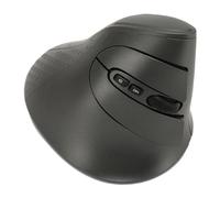 Bewinner Ratón Vertical Inalámbrico, Ratón Ergonómico con 2.4G y Bluetooth 5.0, dpi Ajustable, Recargable por USB, 6 Botones para Computadora Portátil, PC de Escritorio, Negro
