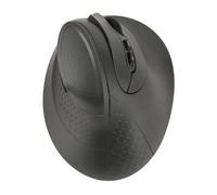 Bewinner Ratón Vertical, Ratón Recargable USB 2,4G BT5.0, Ratón Ergonómico Inalámbrico dpi Ajustable para Ordenador Portátil, PC de Escritorio, Negro