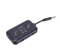 Bewinner Receptor Transmisor Bluetooth 5.4, Adaptador de Audio Inalámbrico con Conector de Audio Giratorio, Baja Latencia, USB Tipo C, Batería Incorporada de 300 MAh, Alcance de 12 M para TV,