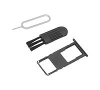 Bewinner Reemplazo de Bandeja de Tarjeta SIM Antioxidante con Cepillo Dedal para A11 A115U A115A S115DL, Soporte de Tarjeta SD de Plástico, Fácil de Instalar, Accesorios para Teléfono Móvil con una