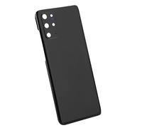 Bewinner Reemplazo de la Cubierta Trasera de Vidrio del S20 Plus, Puerta Trasera de la Carcasa del Teléfono con Kit de Herramientas de Instalación, Negro, Resistente Al Desgaste, Duradero