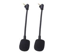 Bewinner Reemplazo de Micrófono de 2 Uds para Auriculares para Juegos, Micrófono con Cancelación de Ruido con Enchufe de 3,5mm, Sonido Claro y Conexión Segura
