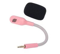 Bewinner Reemplazo de Micrófono para Auriculares Inalámbricos para Juegos Barracuda X, Micrófono Desmontable de 3,5 Mm con Cancelación de Ruido y Diseño Flexible Ajustable (Pink)