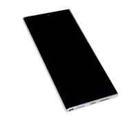 Bewinner Reemplazo de Pantalla S22 Ultra 6.7 Pulgadas AMOLED con Kit de Reparación de Marco, Pantalla Completa 3088x1440 500ppi con Sensor de Huellas Dactilares LCD Digitalizador Táctil para S908U