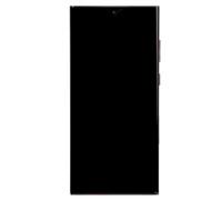 Bewinner Reemplazo de Pantalla S22 Ultra 6.7 Pulgadas AMOLED con Kit de Reparación de Marco, Pantalla Completa 3088x1440 500ppi con Sensor de Huellas Dactilares LCD Digitalizador Táctil para S908U
