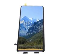 Bewinner Reemplazo del Conjunto del Marco del Digitalizador de Pantalla Táctil LCD para Edge 60 Pro con Pantalla AMOLED, Kit de Reparación Que Incluye Herramientas de Palanca y Ventosa