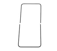 Bewinner Reemplazo del Marco del Bisel de Pantalla para Z Flip 6 Teléfono LCD Kit de Reparación de Marco Medio, Bisel de Plástico de Ajuste Preciso con Destornillador, Kit de Herramientas para