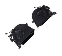 Bewinner Reemplazo del Ventilador de Refrigeración CPU GPU para Studio ZBook 15 G5 G6 Ventilador Enfriador Interno de Disipación de Calor Eficiente para Computadoras Portátiles Metal ABS 2 Unidades