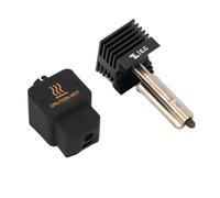 Bewinner Reemplazo Hotend para Lab H2D Combo, Kit Hotend de Impresora 3D H2D con Boquilla de Acero Endurecido de 0,8 Mm, Extremo Caliente Totalmente Metálico para Impresión A1 Mini de Alta (0,6 mm)