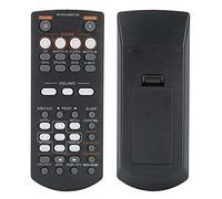 Bewinner Reemplazo Remoto del Controlador de Vídeo DVD Duradero ABS Negro para RAV28, Alcance de 10 M, Ajuste Universal para RX-V361 RX-V365 HTR-6030