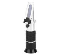 Bewinner Refractómetro de Mano 0-50% Brix, Equipo de Prueba de Azúcar Líquido de Alta Precisión con ATC RHB-50ATC, Refractómetro Brix Portátil para Elaboración de Vino de Jugo de Frutas