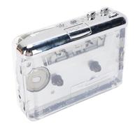 Bewinner Registro de Grabadores de Cassette Protable, Casete USB Estéreo a Convertidor MP3 con Auriculares de 3.5 Mm, Rebobinado Automático, Reproductor de Cinta Compacta para la