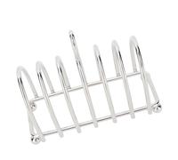 Bewinner Rejilla para Tostadas de Acero Inoxidable, Soporte para Pan Vintage Inoxidable para Hornear, Fácil de Limpiar, Soporte para Pan Tostado de Cocina de 3,15x2,76 Pulgadas, Estante para (Tipo 3)