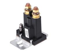 Bewinner Relé de Arranque de Alta Corriente 500 A 12 V SPST, Contactor de Arranque Automático Resistente para Aislador de Batería Dual, Resistente Al Agua, Vida útil de 100 K, Aplicación Universal