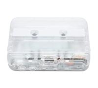 Bewinner Reproductor de Casete Bluetooth Portátil con Auriculares: Reproductor de Casete Estéreo con Marcha Atrás Automática, de Cinta Inalámbrico con Radio FM, Conector de 3,5 Mm, Receptor y (White)