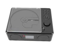 Bewinner Reproductor de CD Bluetooth Retro Portátil con Altavoces Estéreo Duales HiFi, Recargable 4000 MAh, Radio FM, Conector para Auriculares USB AUX, Control Remoto, Antideslizante